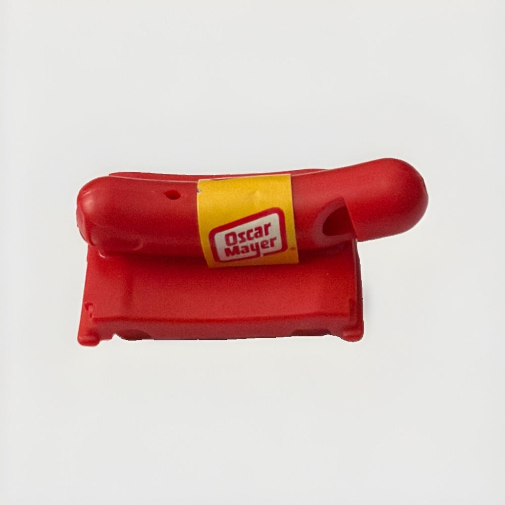 VTG Plastic 2" Oscar Mayer Hot Dog Whistle Promo Advertising Weiner Mobile